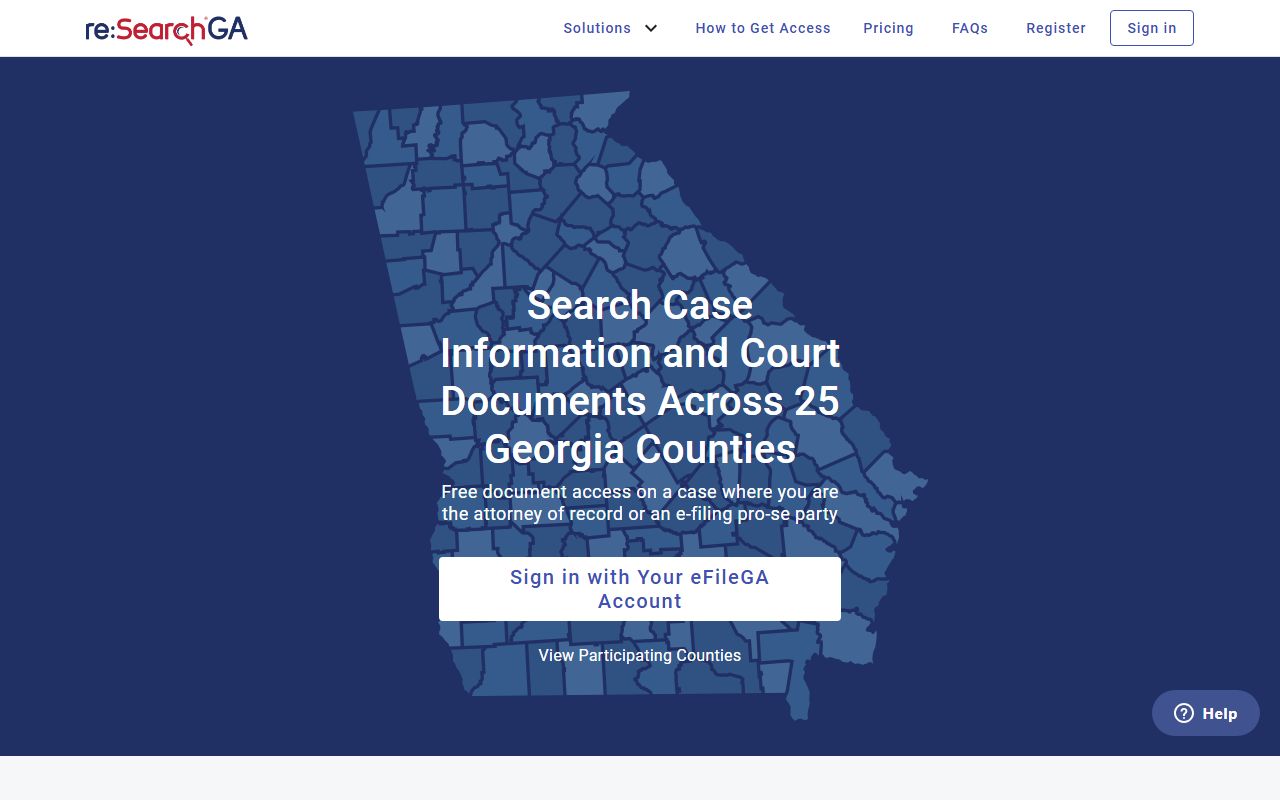 Ben Hill County court records after jail arrest reSearchGA case lookup